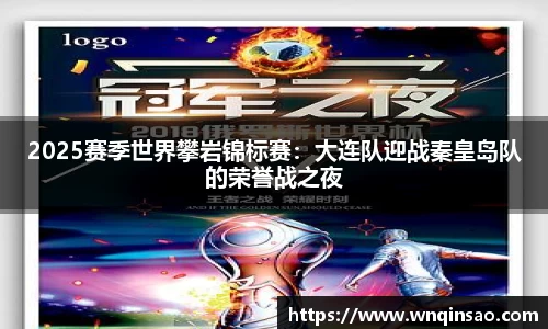 2025赛季世界攀岩锦标赛：大连队迎战秦皇岛队的荣誉战之夜